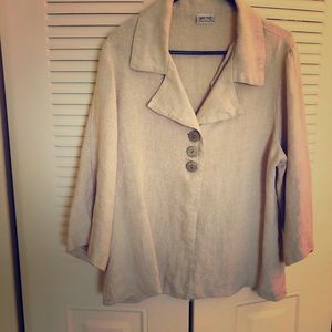Linen top size M